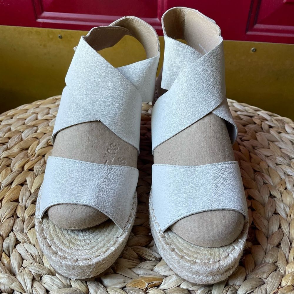 Eileen Fisher Women's Willow Espadrille Wedge Sandal Size 9 - Picture 7 of 12